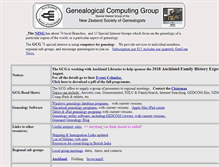Tablet Screenshot of gencom.org.nz